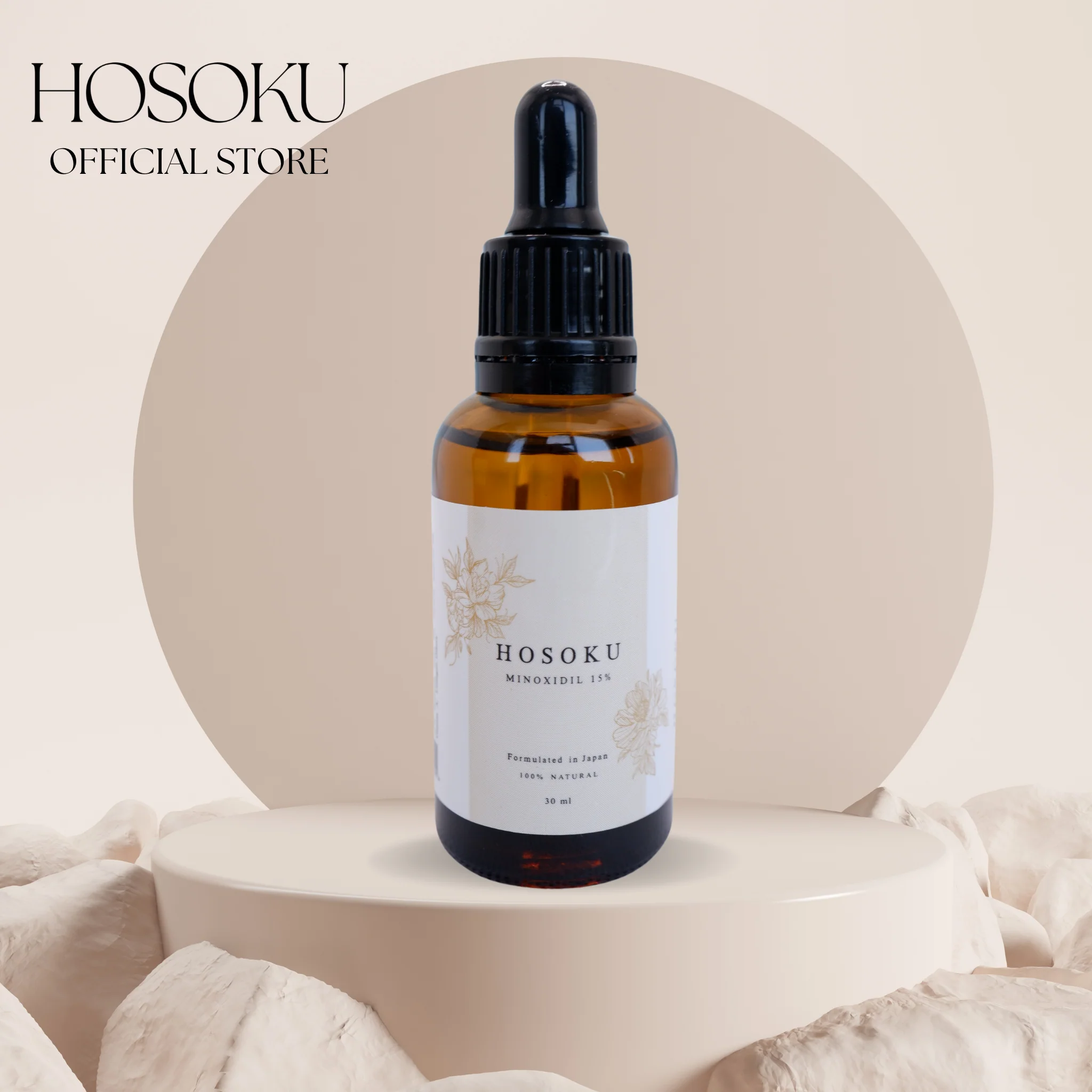 Hosoku Minoxidil Bottle